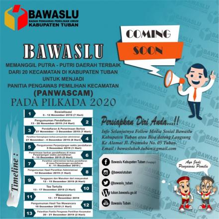 Album : INFORMASI PENDAFTARAN PANWASCAM DI PILBUP 2020